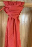 Classic Portobello Scarf Tomato Red